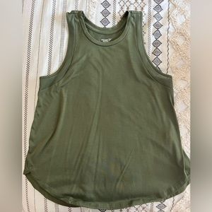 Old Navy Olive Green Flowy Tank Top